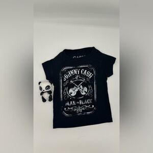 Johnny Cash “Man in Black” Graphic Tee (12m)